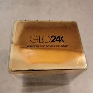 New Glo24k collagen & hyaluronic acid cream with gold